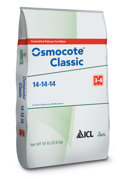 Osmocote® Classic 14-14-14 3-4M 50 lb Bag - Controlled Release CRF